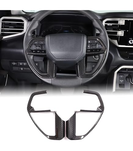 thumbnail image 2 of Carbon Fiber Window Lift Switch Panel Cover Trim For Honda Civic 8th 2 of 9