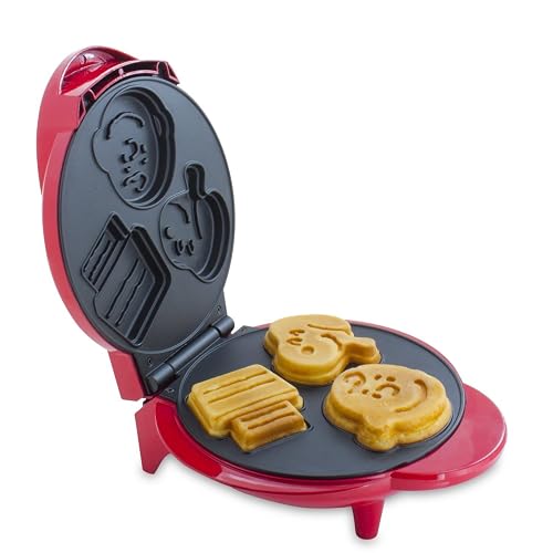 Smart Planet WM‐6S Peanuts Snoopy and Charlie Brown Waffle Smart Planet WM‐6S Peanuts Snoopy and Charlie Brown Waffle