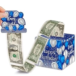 Blue Balloon Themed Party Decor - Surprise Cash