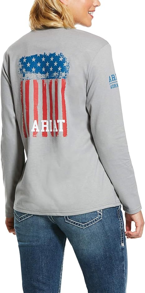 ariat flag shirt