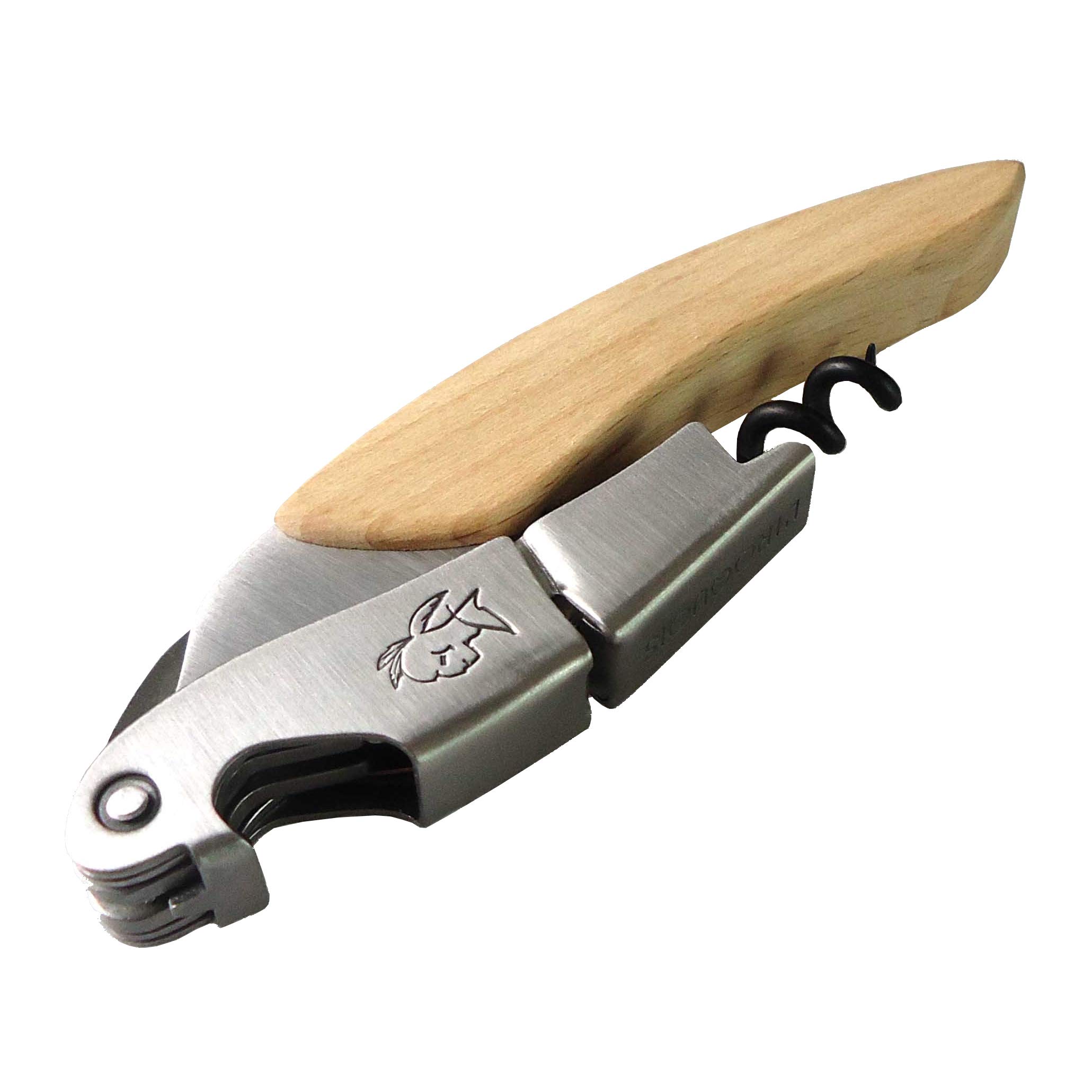 Ligne W L’IROQUOIS, Waiter's Style, Pocket Double Lever Sommelier Friend Corkscrew - Wood