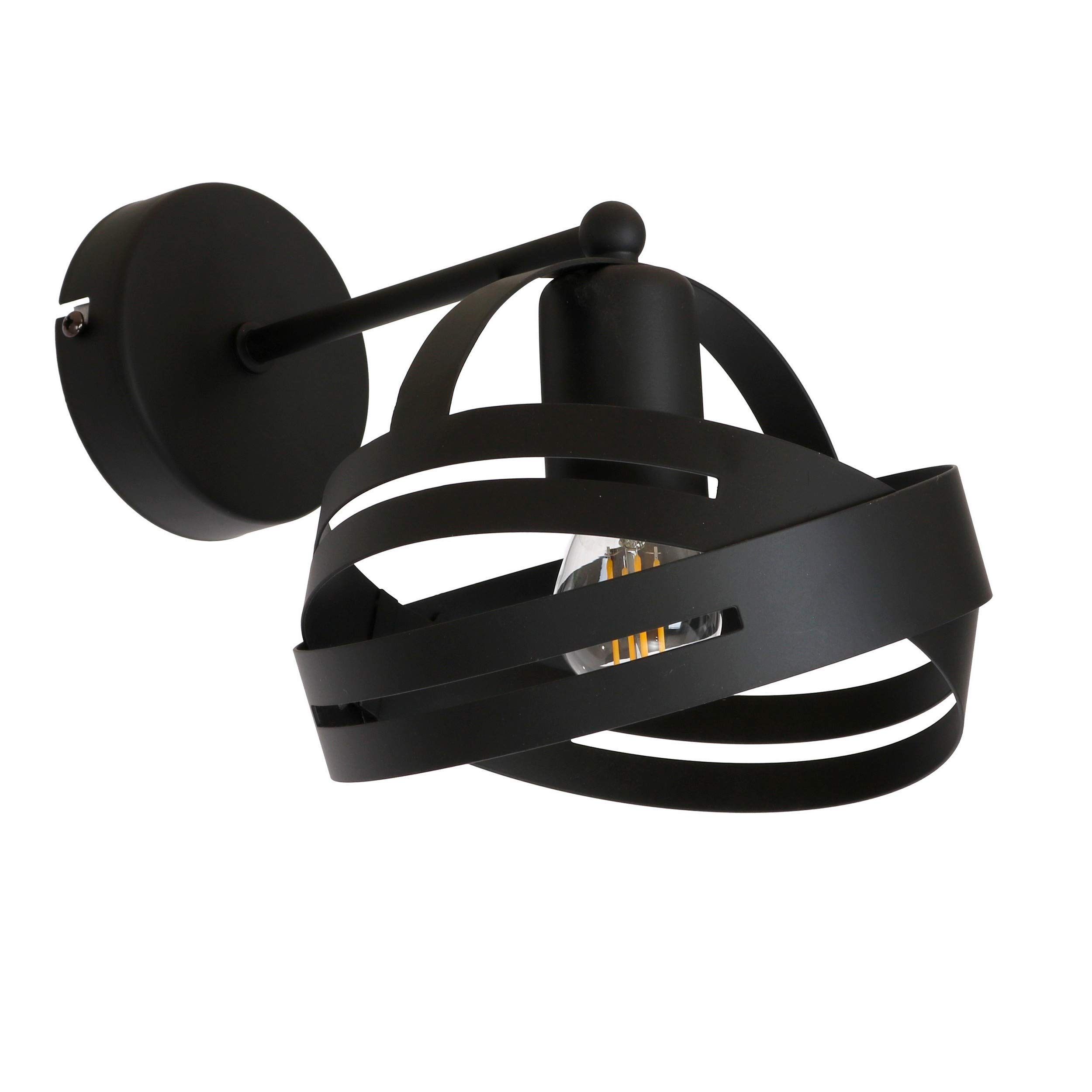 Homemania Black Metal Wall Light