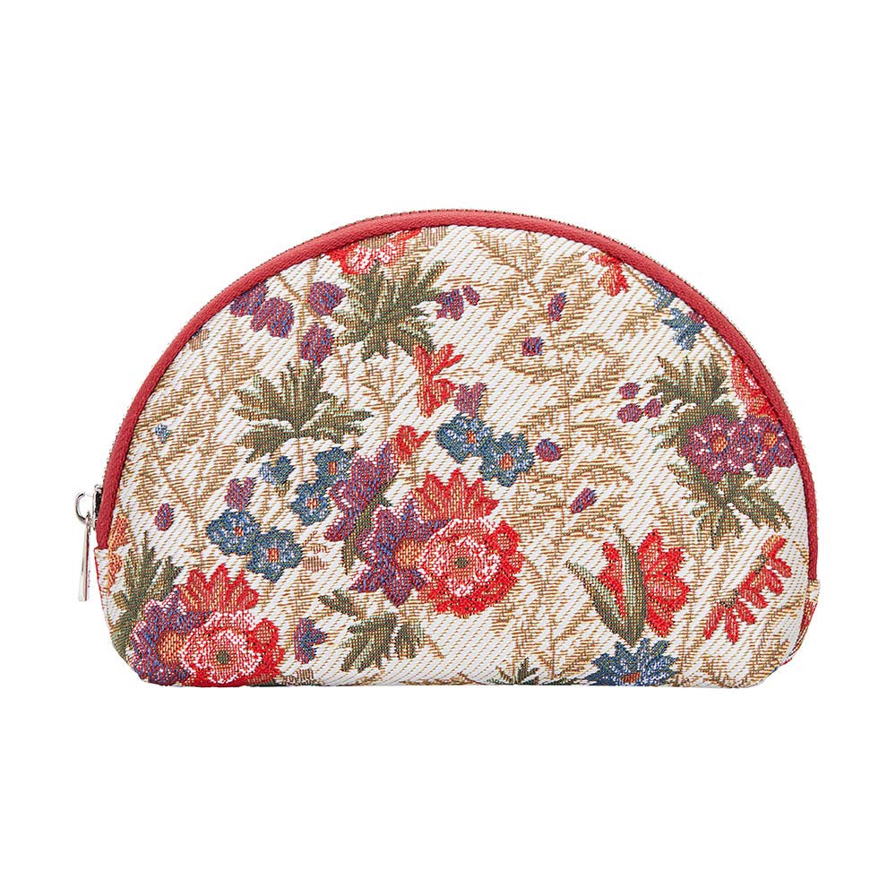 Signare Tapestry Cosmetic Bag Makeup Bag for Women William Morris William Kilburn Etc Flower Meadow One Size, Flower Meadow, Standard Size