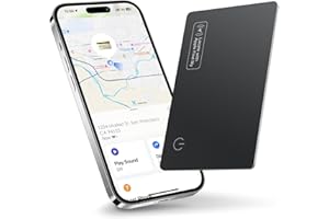 Wallet Tracker Card Air Tracker Tag, Work with Apple Find My, iOS only, for Tracking Tag, Smart Card Finder, Item Locator for