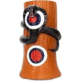 3D Archery Target - Black Snake &amp; Tree Stump, Self-Healing PU Foam, Lifelike 3D Animal Target for Bow Hunting, Archery Animal Target for Compound &amp; Recurve Bow Shooting