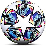 Soccer Ball for Size 5, Leather Ball Soccer