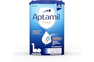Aptamil Care Stage 1, Milk Based Powder Infant Formula, Also for C-Section Born Babies, with DHA & ARA, Omega 3 & 6, Prebiotics, Contains No Palm Oil, 28.2 Ounces