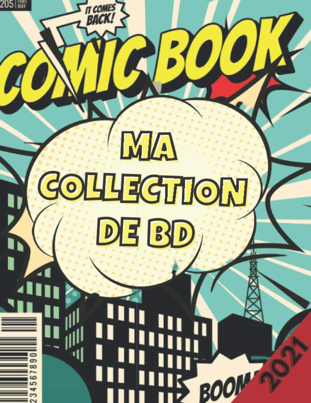 Ma collection de BD Edition 2021 - Amateur: Organiser ses bandes dessinées: idée de cadeau de Noël