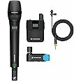 Sennheiser AVX-Combo Set-4 with Wireless Handheld Omnidirectional Microphone Featuring XLR Audio Output for Camcorders and DSLR Cameras