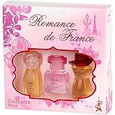 Charrier Parfums - 3 Eaux de Parfum Gift Set - 'Romance de France' - 33.6 ml - Made in Provence, France