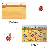 Skillmatics Foil Fun Bugs & Butterflies No Mess Art Craft Kit view 6