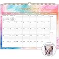 Lbylyhxc 2025 Calendar -12 Monthly Wall Calendar 2025 from Jan 2025 to Dec 2025, 14.8 x 11.5 Inches.Thick Paper with Julian Dates Large Wall calendar 2025 for New Year Presents (Large Colorful)