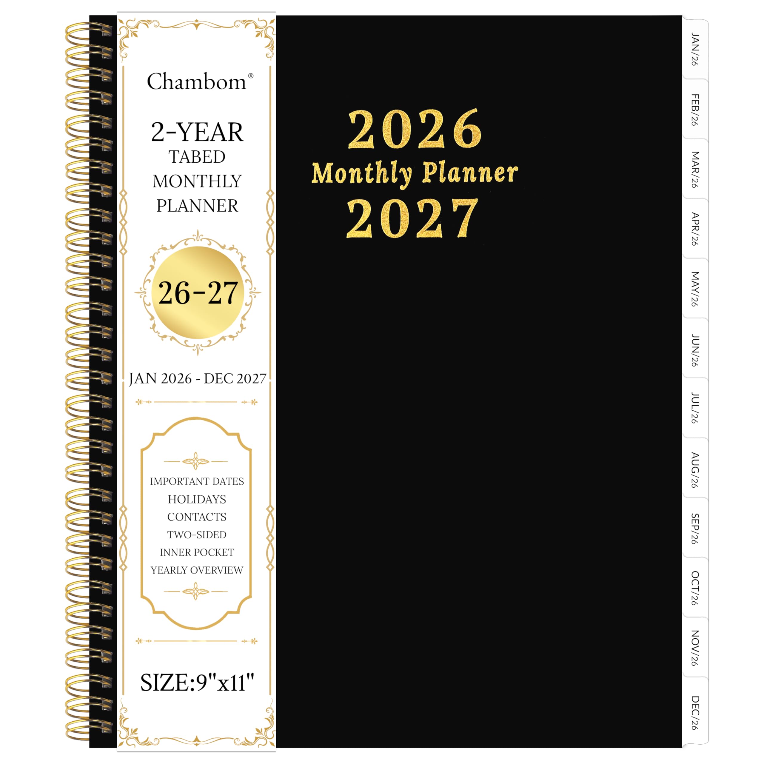 2026-2027 Monthly Planner, 2 Year Monthly Planner/Calendar 2026-2027
