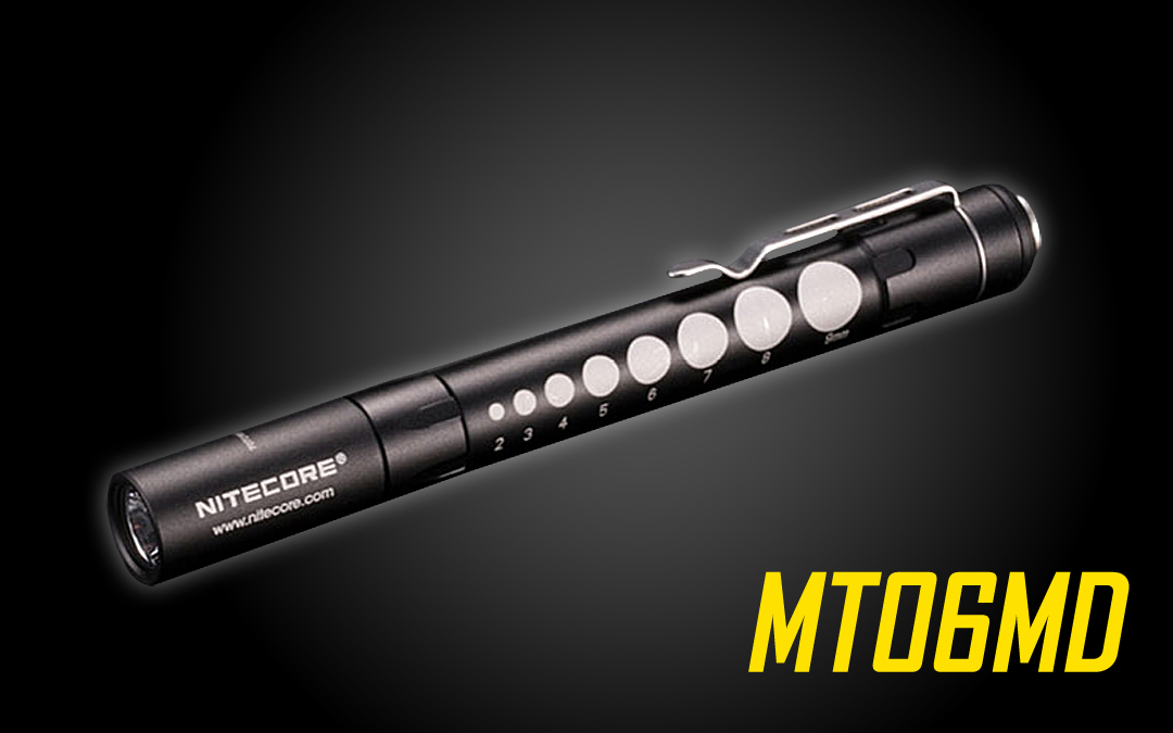 Nitecore MT06MD Penlight Flashlight, 180 Lumen for Doctors, Nurses