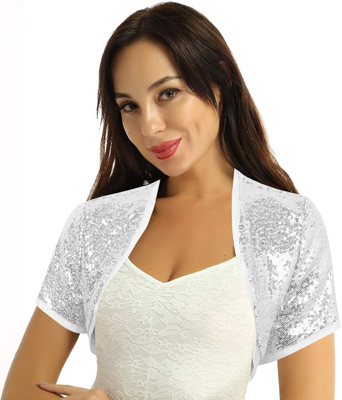 Damen Bolero Strickjacke 3/4 Ärmel - Leichte Cardigan Für Frühling & Herbst