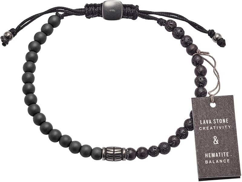 Bracciale Da Uomo Vintage Casual, 170 X 250 mm Nero Altro Bracciale, JF03008793