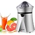 Presse-agrumes électrique Vinato - 2 Cônes Interchangeables - Pour Orange, Citron - Sans BPA