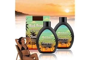 Dark Tanning Lotion Accelerator, Bronzing Tanning Lotion for Indoor Tanning Beds & Outdoor Sun Tan, Safe for Face, Body and T