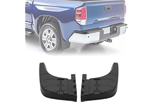HECASA Rear Bumper Step Pad Compatible with 2007-2014 Toyota Tundra Replacement for 521630C040 521640C040 TO1196100 TO1197100