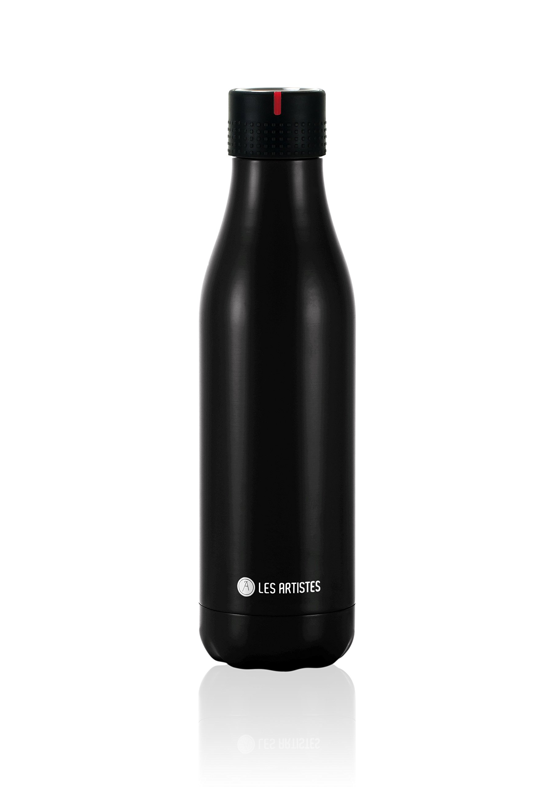 Les Artistes A-1965 Travel Mug 0.5l Bottle UP, Black Travel Mug Bottle Up 500ml - Black, 0.5