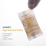 Wisedry 20g Silica Gel Desiccant Packets 12 Packs Food Grade Orange Indicating view 2