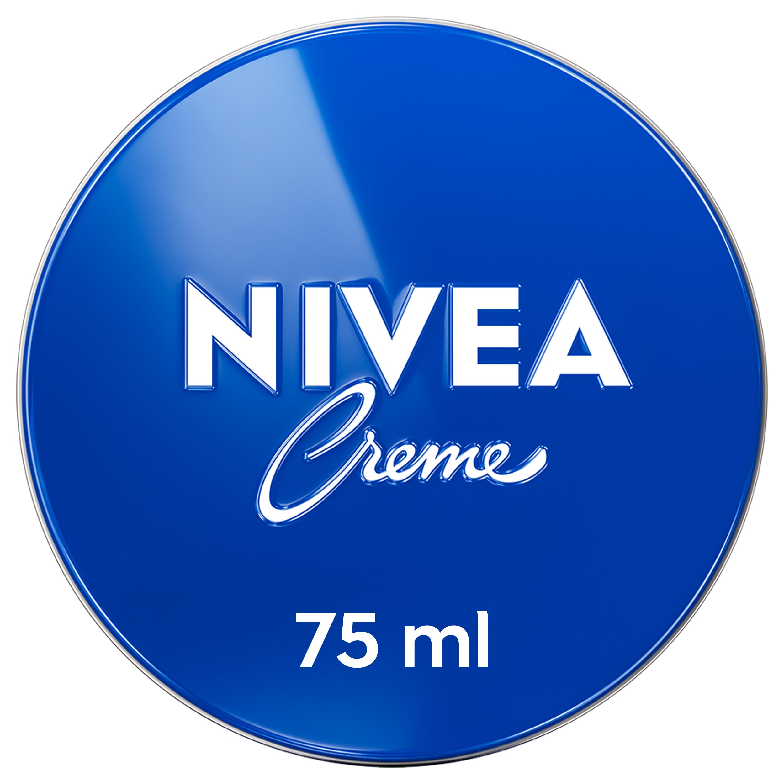 NIVEA Creme Tin (75ml), Moisturising Cream Provides Intensive Protective Care for Soft and Supple Skin, Ideal for Daily Use as a Face, Hand, or Body Cream — image 1