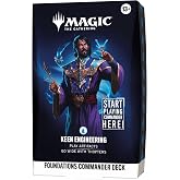 Magic: The Gathering Foundations Commander Deck - Keen Engineering | 100-Card Deck + Accessories