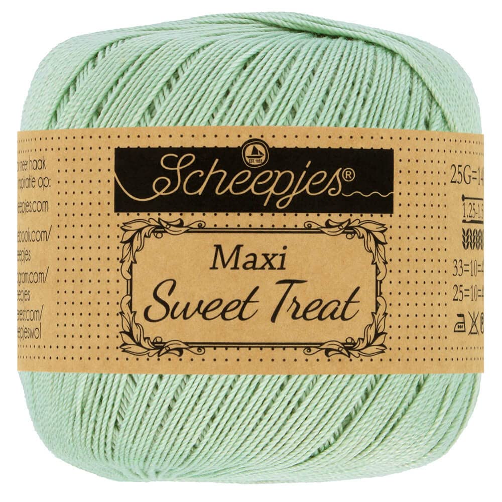 Scheepjes - Scheepjes Maxi Sweet Treat 402 Silver Green Yarn - 1x25g — image 1