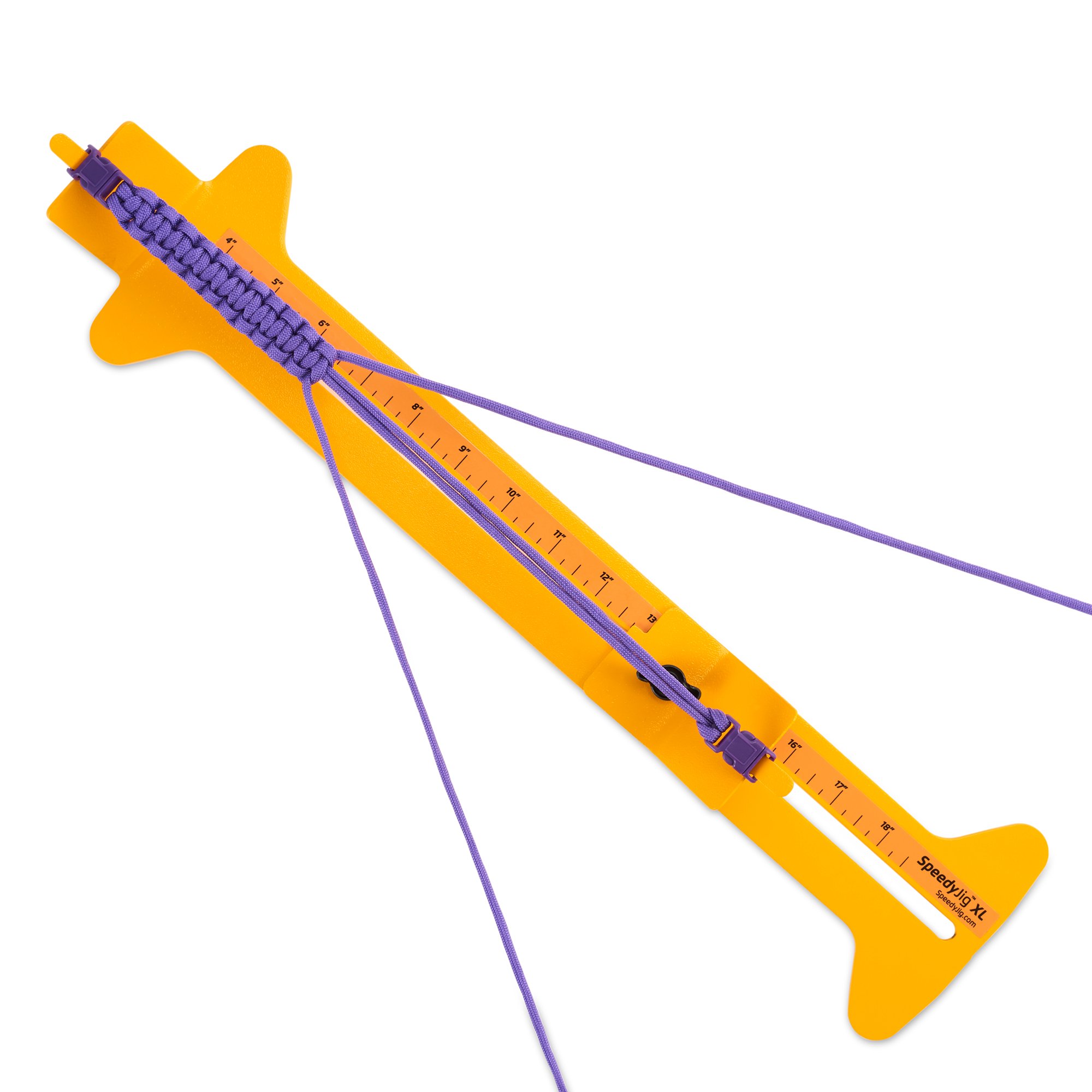 SpeedyJig XL Extra Long Paracord Bracelet Jig Kit Adjustable Steel