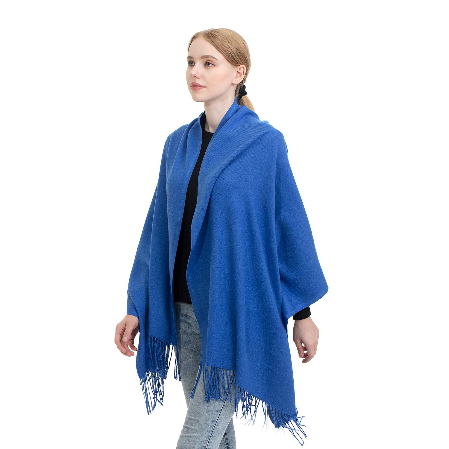 Womens Cashmere Wool Pashminas Shawl Wraps Soft Thick Warm Stole Scarf 78" x 26" Scarves Men Womens Cashmere Wool Pashminas Shawl Wraps Soft Thick Warm Stole Scarf 78" x 26" Scarves Men