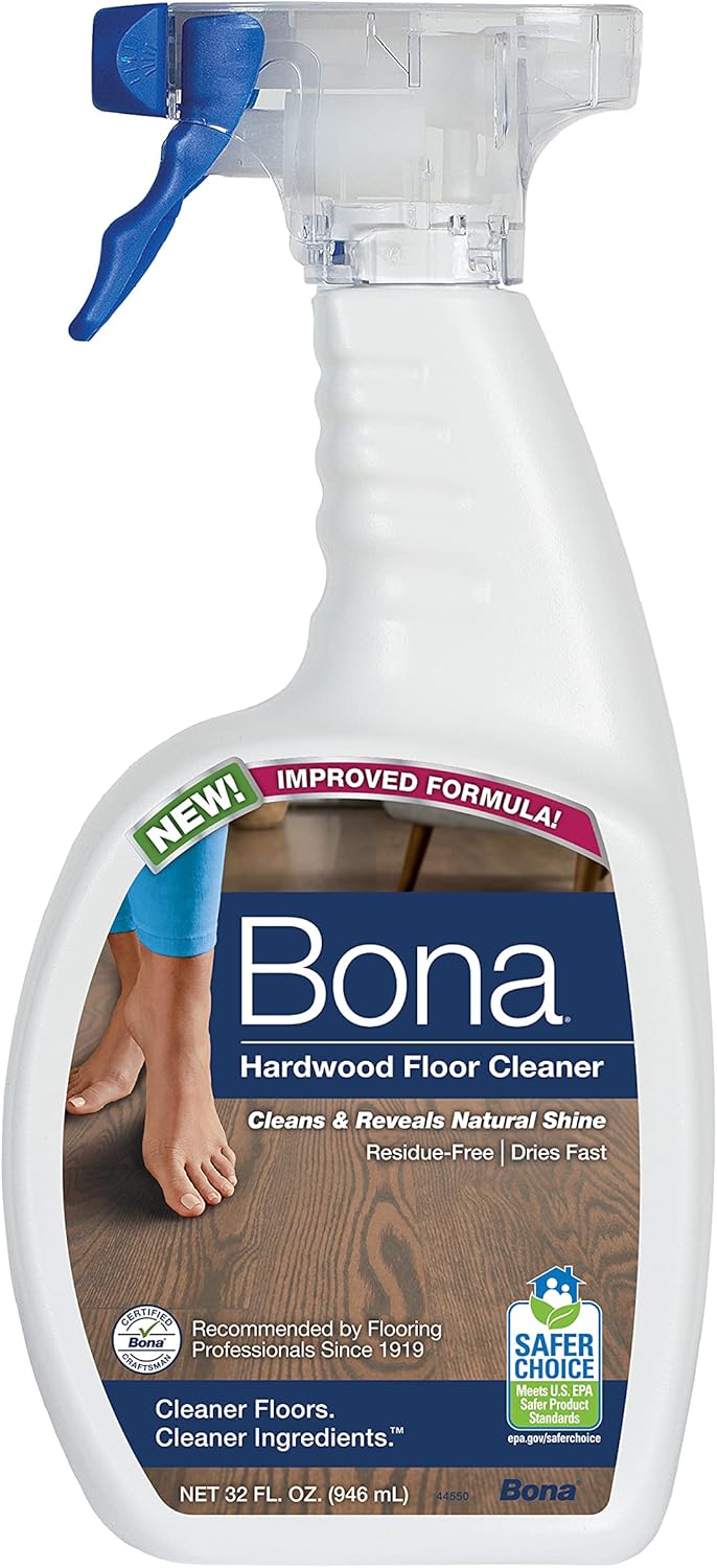 2 Pack Bona Hardwood Floor Cleaning Spray 32oz: Home & Kitchen