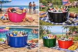 Tubtrugs SP15PST 15 Litre Small Shallow Tubtrug Pistachio view 6