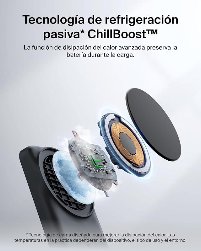 Carregador sem fios UltraCharge 3 em 1 Qi2, 25W, carregador magnético compatível com MagSafe, estação de carregamento para iPhone 17, Air, Apple Watch, AirPods, Pixelsnap, adaptador de 45W - Preto