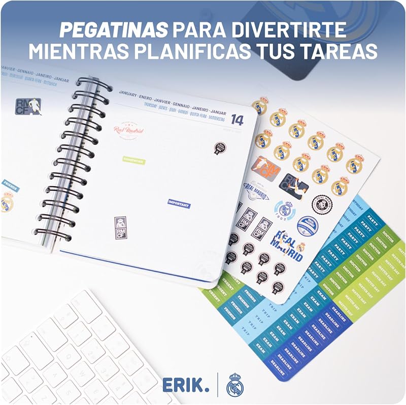 Agenda escolar Real Madrid 2026 2027
