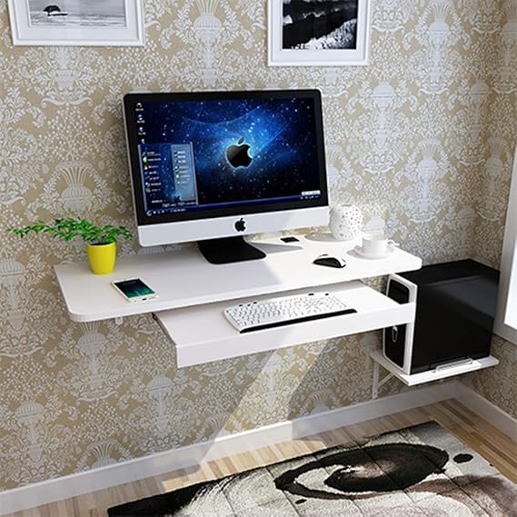 Floating table Wall Mount Laptop Desk Notebook Desk Study Table Wall
