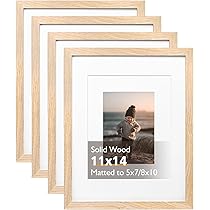 額縁 AYK/ A3size order made Amazon.com: KINLINK 12x12 Picture Frame, Natural Square