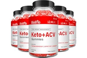 KIVUS (5 Pack) Lifeline Keto - Lifeline Keto ACV Gummies (300 Count)