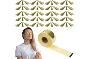 DANHMAO 100 Pairs Disposable Eye Protection Cones for Sun Tanningbed Tanning Eye Protection Stickers Tanning Goggles No Lines Tanning Bed Eye Protection Eye Protection For Tanning Bed