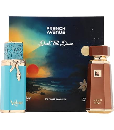 Fragrance World French Avenue Vulcan Feu Unisex Eau de Parfum, 3.4