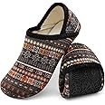 XIHALOOK House Slippers for Women Men Cozy Sock Shoes with Soft Rubber Sole Slip On for Indoor/Outdoor