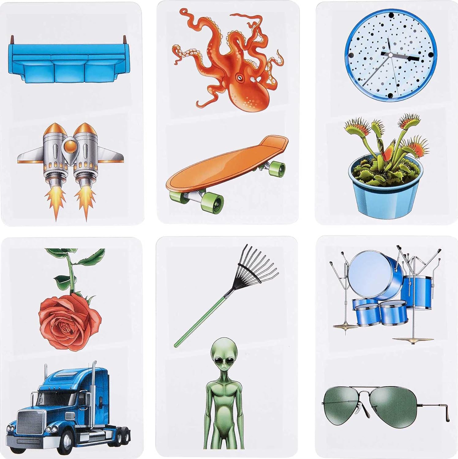 UNO, Phase 10 and Pic Flip Bundle Tin, 3 Mattel Card Games for Players 7 Year Olds & Up, Decorative Storage Tin, Gift for Kid, Family & Adult Game Night 7 Years & Older, Multi (GYK17): Toys & Games