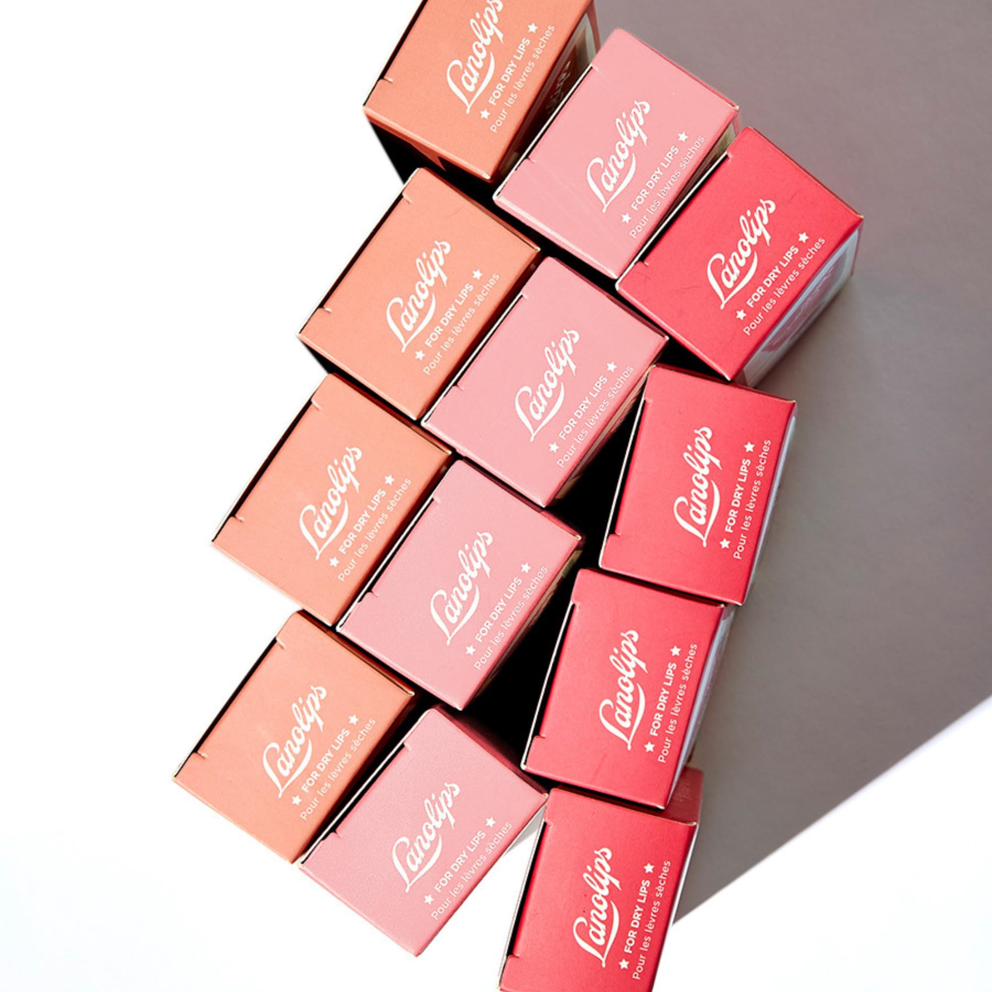 Lanolips Tinted Lip Balm - Enriched with Lanolin Oil for Shine & Hydration - Hydrating Tinted Lip Gloss Tube - Rose (12.5g / 0.44oz)