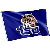 Desert Cactus Tennessee State University TSU Flag - 3 x 5 Feet Tigers Banner, Indoor/Outdoor Durable Fabric, 100% Polyester Design (Style 2a)