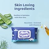 Floofs Bamboo Dog Wipes 100 Count 15x20cm 50gsm Hypoallergenic view 3