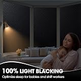 Coavas Blackout Window Film Privacy Frosted 60 x 200cm Self Adhesive view 2