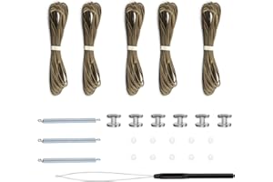 ZRNIDIYR RV Pleated Shade Repair Kit Window Shade (Brown)