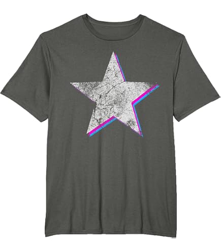 Amazon.com: SILVER STAR ON A TEE T-Shirt : Clothing, Shoes & Jewelry
