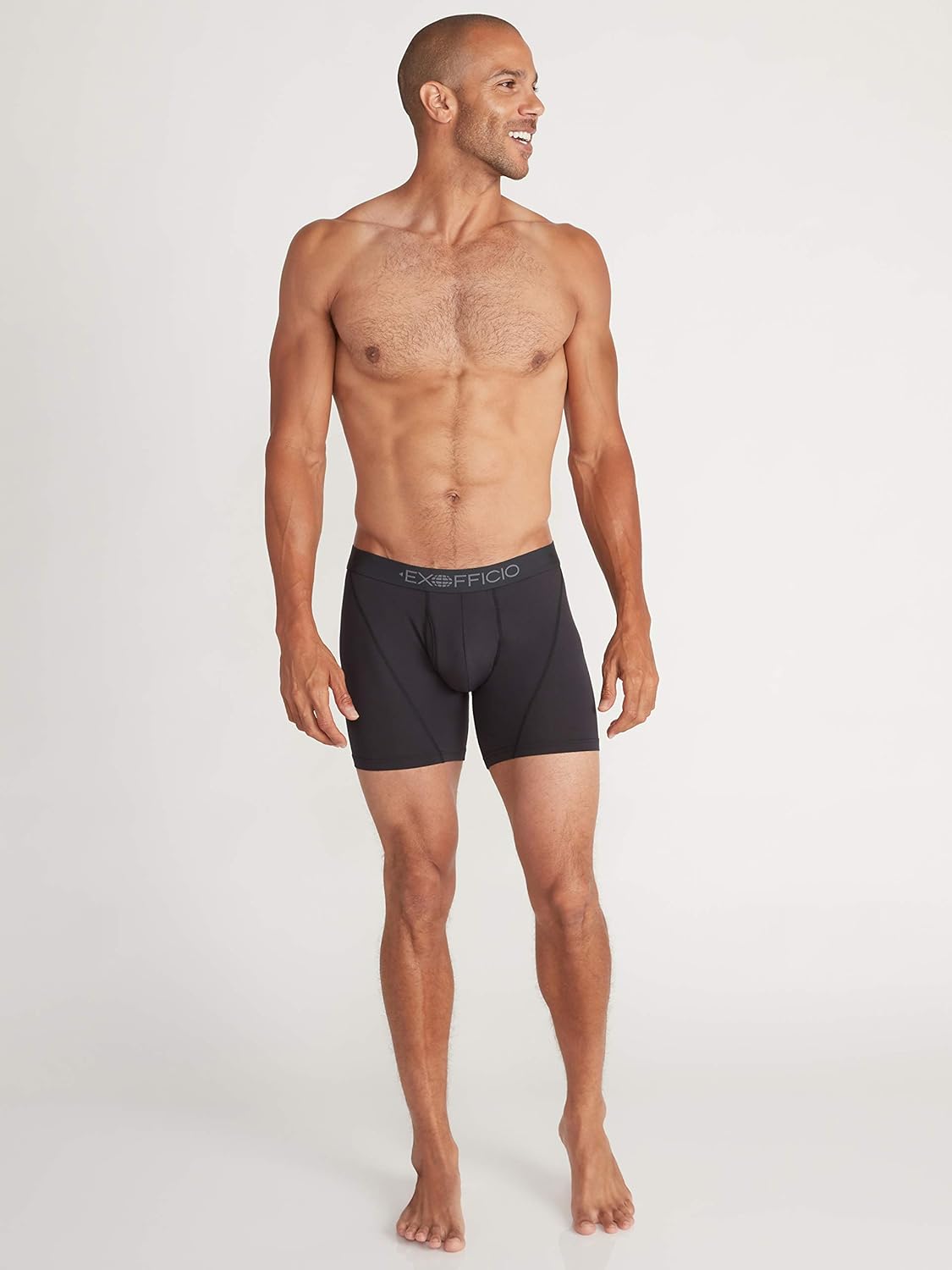 ExOfficio Men's Give-n-go Sport Mesh 2.0 Boxer Brief 6": Clothing