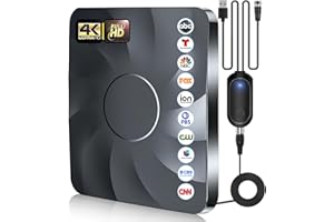 SARHOGY 2800+ Miles Long Range HD Antenna for Local Channels with Signal Booster