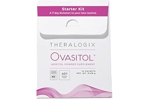 Theralogix Ovasitol Inositol Powder – 7-Day Starter Kit | Premium Inositol Supplement for Women | 40:1 Ratio Myo & D-Chiro Inositol | Supports Hormonal & Metabolic Health